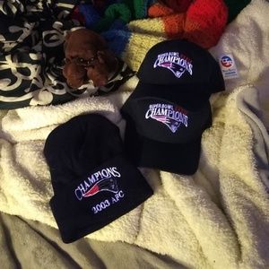 New Patriots hats